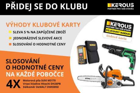 Soutěž - PŘIDEJ SE DO KLUBU