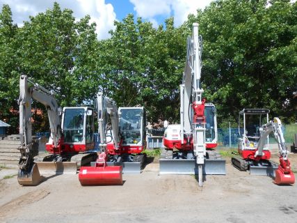 Nové bagry Takeuchi!