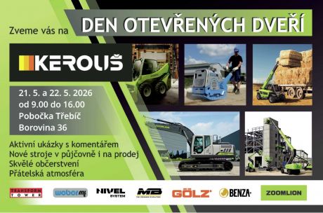 Pozvánka na Dny otevřených dveří v Třebíči