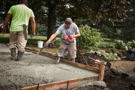 Jehlový vibrátor na beton aku MILWAUKEE